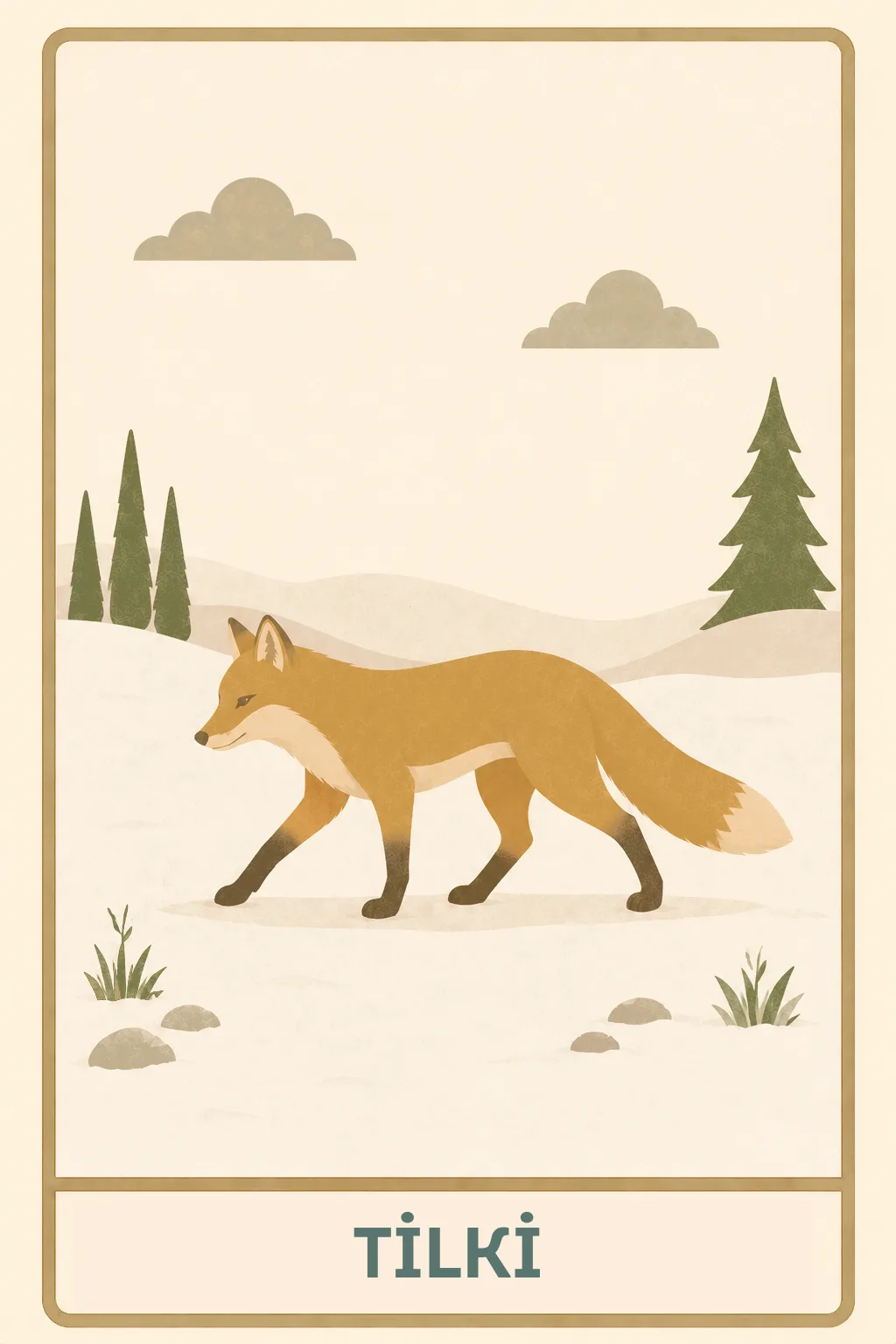 Tilki Katina card