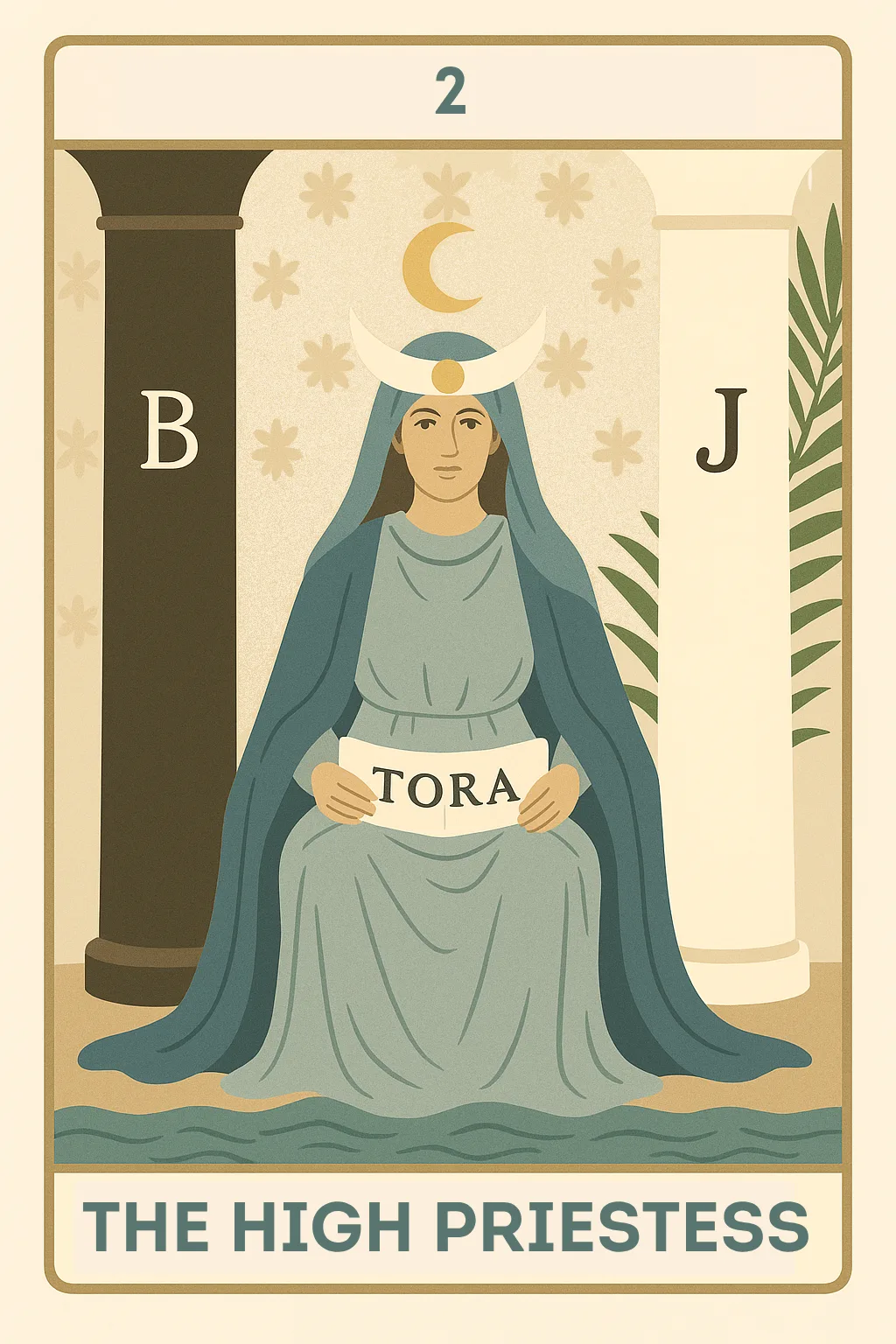 The High Priestess tarot card